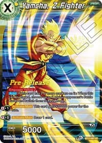 Yamcha, Z Fighter - Ultimate Squad Pre-Release Cards - Dragon Ball Super: Masters card