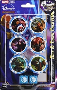 Marvel Studios Disney Plus Dice and Token Pack - Marvel Studios Disney Plus - Heroclix card