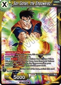 Son Gohan, the Empowered - Promotion Cards - Dragon Ball Super: Masters card