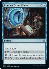 Contact Other Plane - Commander Legends: Battle for Baldur's Gate - Magic: The Gathering card