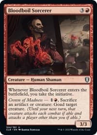 Bloodboil Sorcerer - Commander Legends: Battle for Baldur's Gate - Magic: The Gathering card