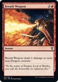Breath Weapon - Commander Legends: Battle for Baldur's Gate - Magic: The Gathering card