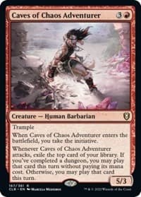 Caves of Chaos Adventurer - Commander Legends: Battle for Baldur's Gate - Magic: The Gathering card