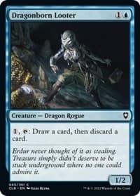 Dragonborn Looter - Commander Legends: Battle for Baldur's Gate - Magic: The Gathering card