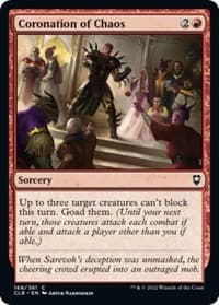 Coronation of Chaos - Commander Legends: Battle for Baldur's Gate - Magic: The Gathering card