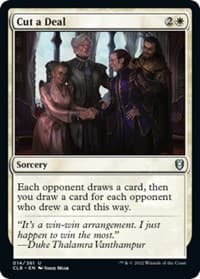 Cut a Deal - Commander Legends: Battle for Baldur's Gate - Magic: The Gathering card