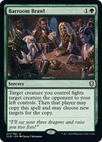 Barroom Brawl - Commander Legends: Battle for Baldur's Gate - Magic: The Gathering card