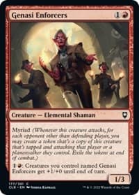 Genasi Enforcers - Commander Legends: Battle for Baldur's Gate - Magic: The Gathering card