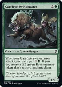Carefree Swinemaster - Commander Legends: Battle for Baldur's Gate - Magic: The Gathering card