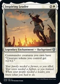 Inspiring Leader - Commander Legends: Battle for Baldur's Gate - Magic: The Gathering card