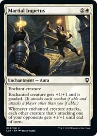 Martial Impetus - Commander Legends: Battle for Baldur's Gate - Magic: The Gathering card