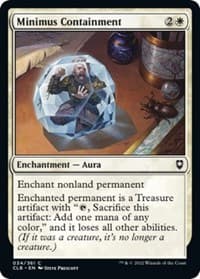 Minimus Containment - Commander Legends: Battle for Baldur's Gate - Magic: The Gathering card