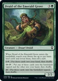 Druid of the Emerald Grove - Commander Legends: Battle for Baldur's Gate - Magic: The Gathering card