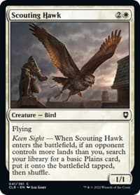 Scouting Hawk - Commander Legends: Battle for Baldur's Gate - Magic: The Gathering card