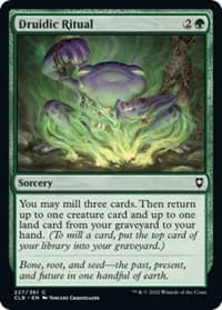 Druidic Ritual - Commander Legends: Battle for Baldur's Gate - Magic: The Gathering card