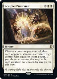 Sculpted Sunburst - Commander Legends: Battle for Baldur's Gate - Magic: The Gathering card
