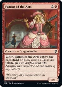 Patron of the Arts - Commander Legends: Battle for Baldur's Gate - Magic: The Gathering card
