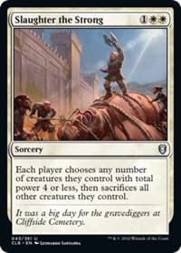 Slaughter the Strong - Commander Legends: Battle for Baldur's Gate - Magic: The Gathering card