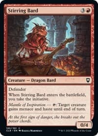Stirring Bard - Commander Legends: Battle for Baldur's Gate - Magic: The Gathering card