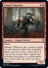Tiamat's Fanatics - Commander Legends: Battle for Baldur's Gate - Magic: The Gathering card