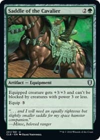 Saddle of the Cavalier - Commander Legends: Battle for Baldur's Gate - Magic: The Gathering card