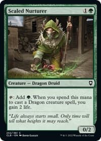 Scaled Nurturer - Commander Legends: Battle for Baldur's Gate - Magic: The Gathering card