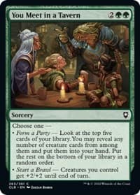 You Meet in a Tavern - Commander Legends: Battle for Baldur's Gate - Magic: The Gathering card