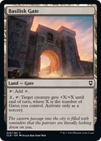 Basilisk Gate - Commander Legends: Battle for Baldur's Gate - Magic: The Gathering card