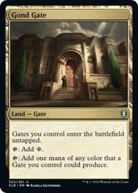 Gond Gate - Commander Legends: Battle for Baldur's Gate - Magic: The Gathering card