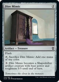 Dire Mimic - Commander Legends: Battle for Baldur's Gate - Magic: The Gathering card