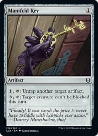 Manifold Key - Commander Legends: Battle for Baldur's Gate - Magic: The Gathering card