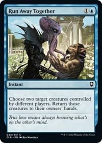 Run Away Together - Commander Legends: Battle for Baldur's Gate - Magic: The Gathering card