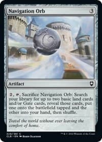 Navigation Orb - Commander Legends: Battle for Baldur's Gate - Magic: The Gathering card