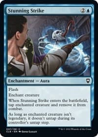 Stunning Strike - Commander Legends: Battle for Baldur's Gate - Magic: The Gathering card