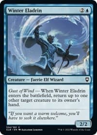 Winter Eladrin - Commander Legends: Battle for Baldur's Gate - Magic: The Gathering card