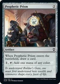 Prophetic Prism - Commander Legends: Battle for Baldur's Gate - Magic: The Gathering card