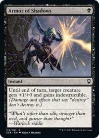 Armor of Shadows - Commander Legends: Battle for Baldur's Gate - Magic: The Gathering card