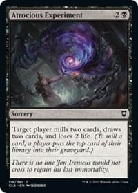 Atrocious Experiment - Commander Legends: Battle for Baldur's Gate - Magic: The Gathering card