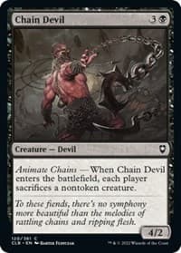 Chain Devil - Commander Legends: Battle for Baldur's Gate - Magic: The Gathering card