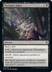 Myrkul's Edict - Commander Legends: Battle for Baldur's Gate - Magic: The Gathering card