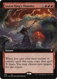 Storm King's Thunder (Extended Art) - Commander Legends: Battle for Baldur's Gate - Magic: The Gathering card
