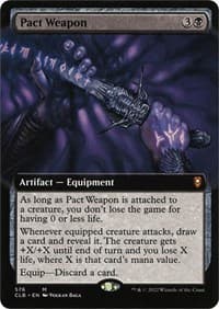 Pact Weapon (Extended Art) - Commander Legends: Battle for Baldur's Gate - Magic: The Gathering card