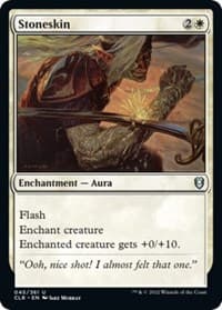 Stoneskin - Commander Legends: Battle for Baldur's Gate - Magic: The Gathering card