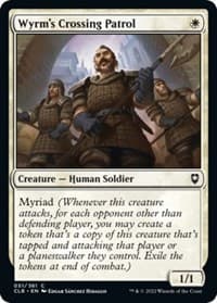 Wyrm's Crossing Patrol - Commander Legends: Battle for Baldur's Gate - Magic: The Gathering card