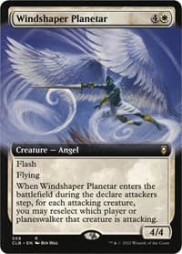 Windshaper Planetar (Extended Art) - Commander Legends: Battle for Baldur's Gate - Magic: The Gathering card