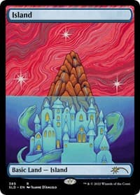 Island (385) - Secret Lair Drop Series - Magic: The Gathering card