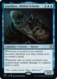 Grazilaxx, Illithid Scholar - Commander Legends: Battle for Baldur's Gate - Magic: The Gathering card