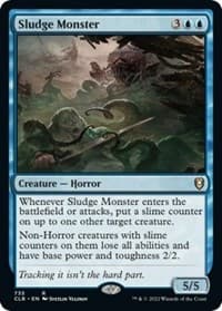 Sludge Monster - Commander Legends: Battle for Baldur's Gate - Magic: The Gathering card