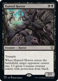 Hunted Horror - Commander Legends: Battle for Baldur's Gate - Magic: The Gathering card