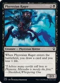 Phyrexian Rager - Commander Legends: Battle for Baldur's Gate - Magic: The Gathering card